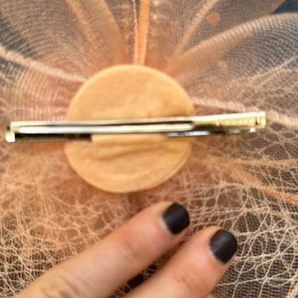 Vintage hat pink / peach color clip on - Picture 8 of 10